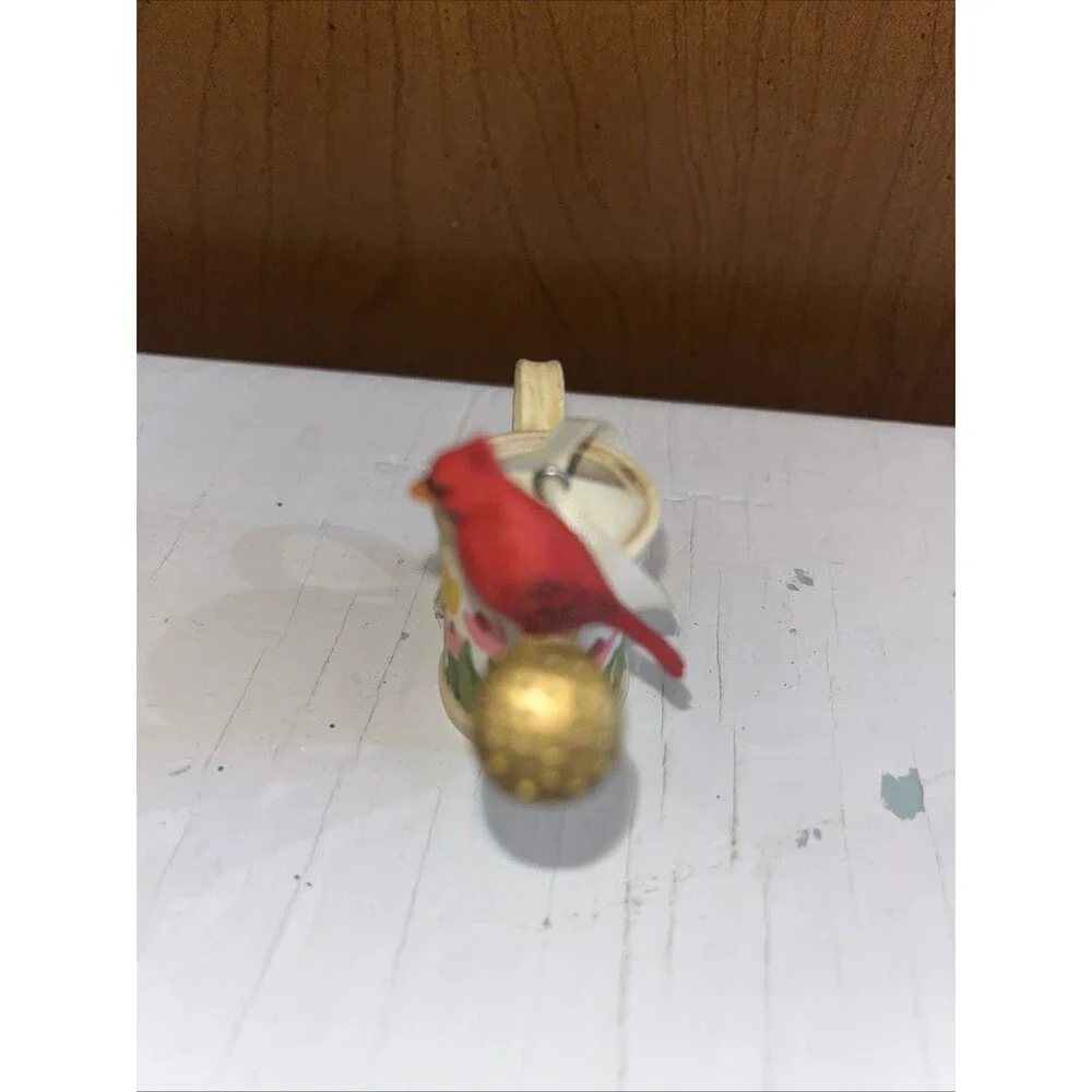 Hallmark Thirsty Cardinal 2004 Marjolein Bastin Natures Sketchbook Ornament Bird